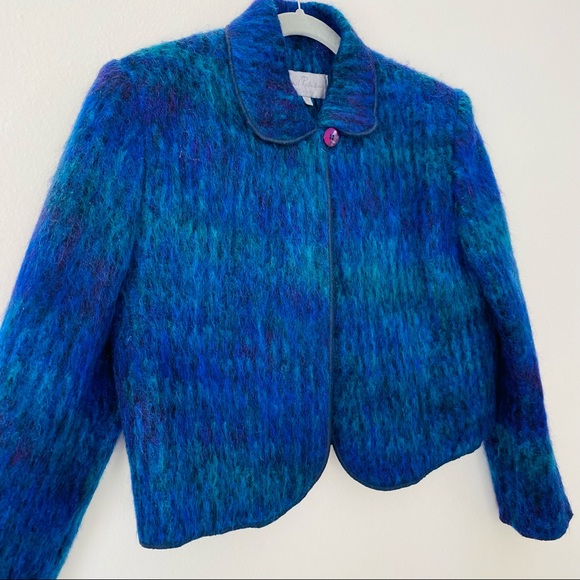 emil rutenberg collection mohair blend jacket - Picture 4 of 7